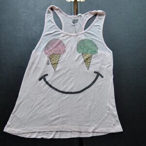 Pink Ice Cream Smile Mod Lux Medium Tank Top